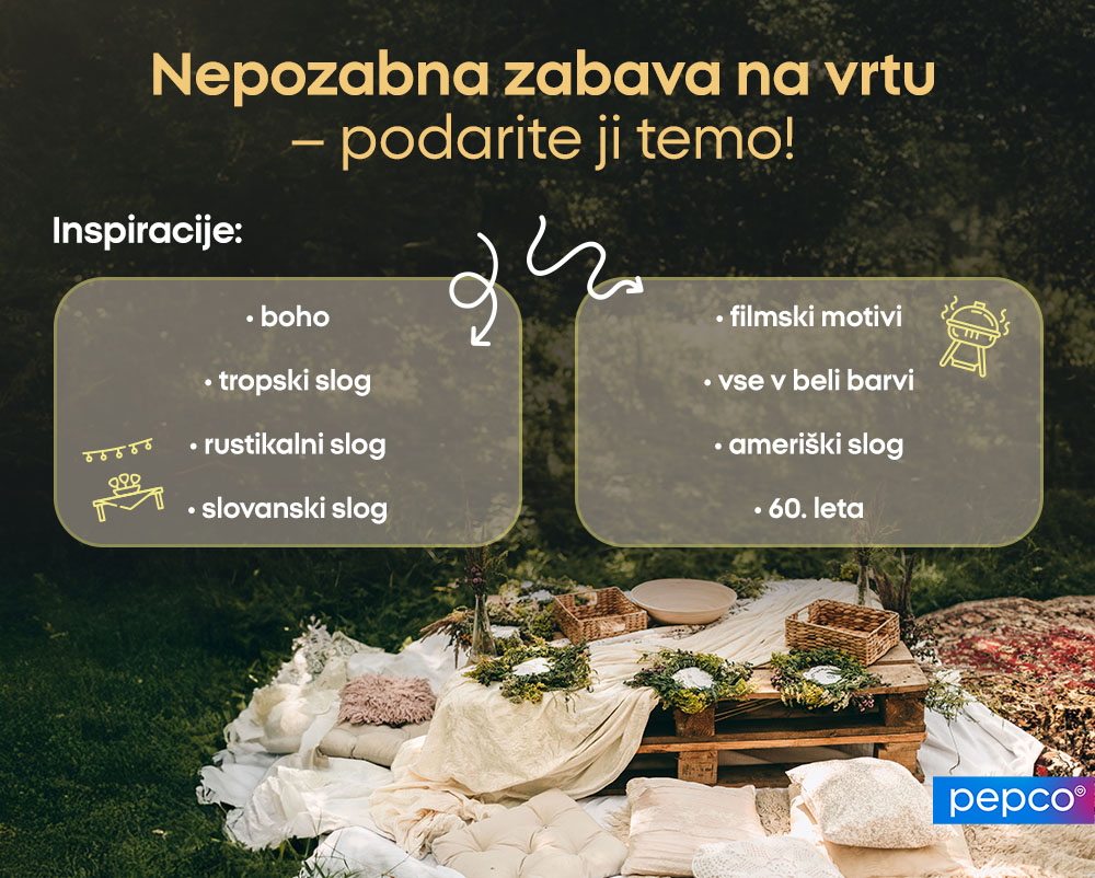 Nepozabna zabava na vrtu – podarite ji temo! 