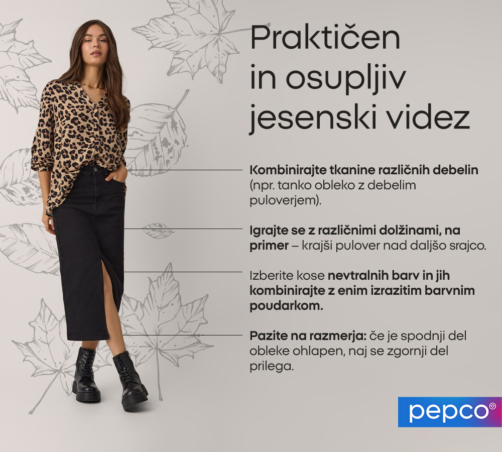 Praktičen in osupljiv jesenski videz